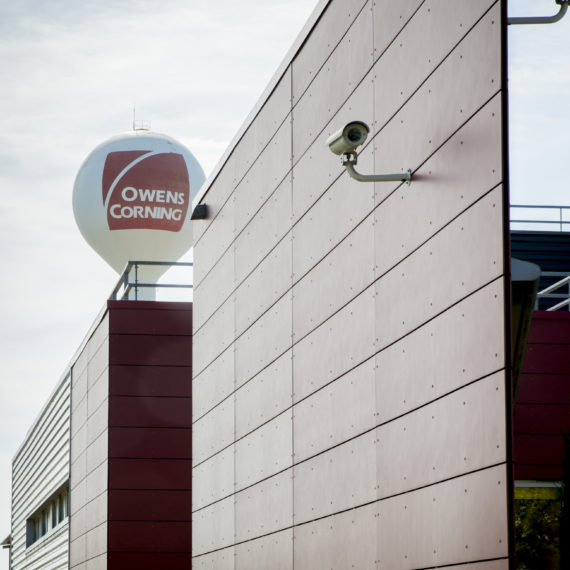 Réalisation complète de l'usine OWENS CORNING